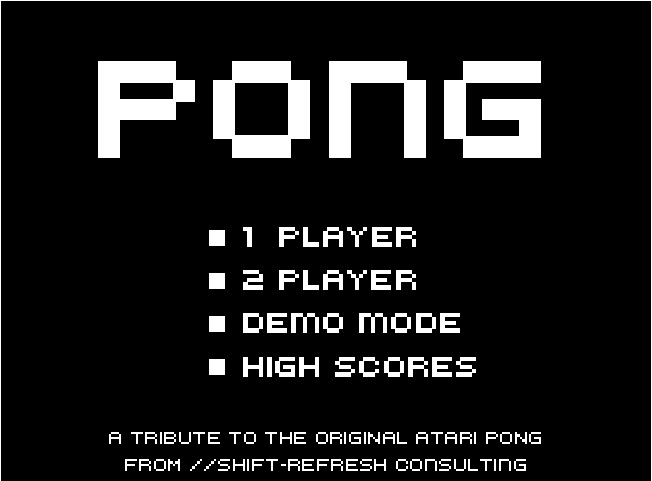 Juego del Pong